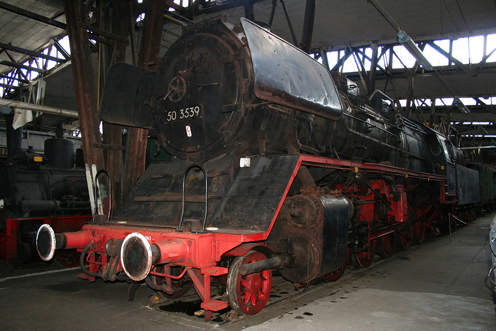 50 3559 im Sddeutschen Eisenbahnmuseum Heilbronn (22.07.2012)