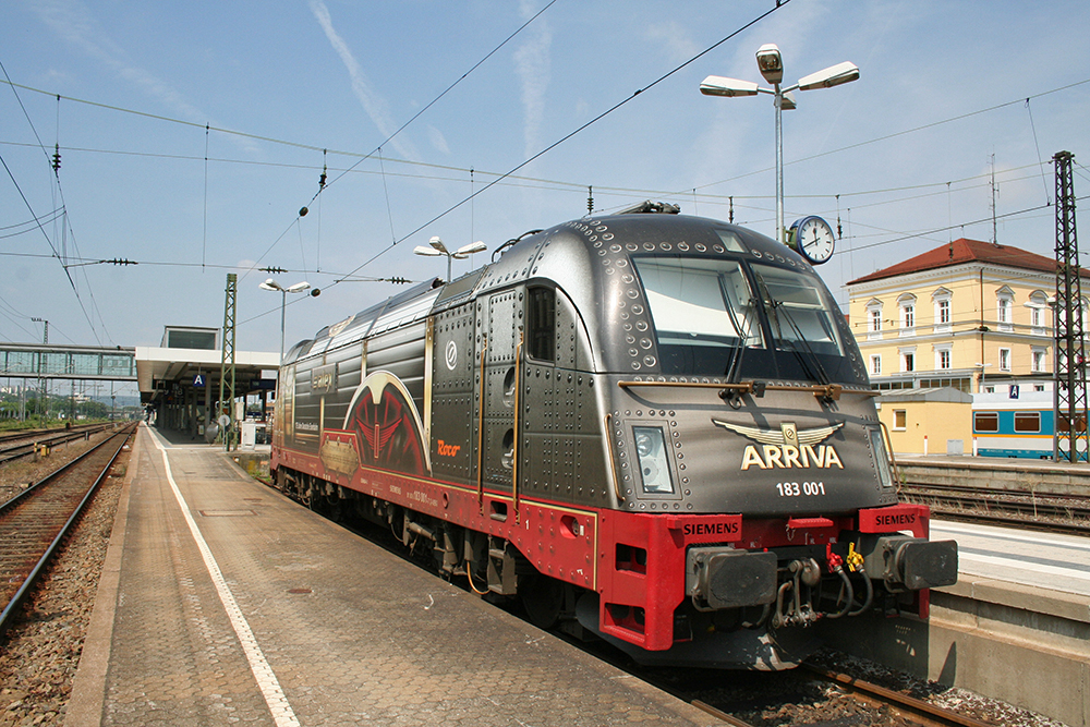 ALEX-Lok 183 001 (Regensburg Hbf., 05.06.2011)