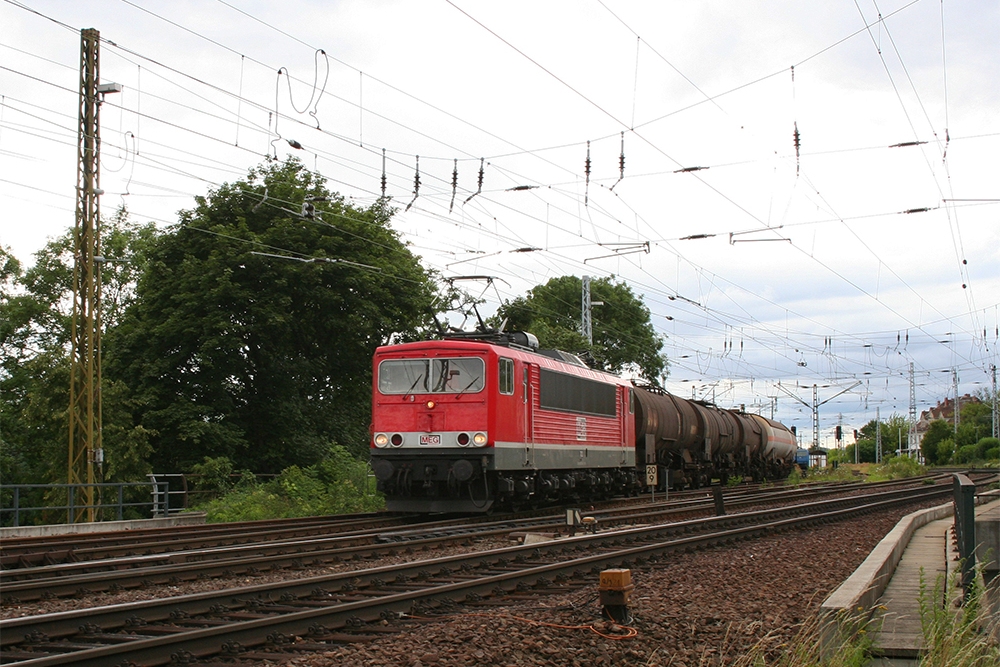 MEG 703 mit dem Sluskil-Pendel (Angersdorf, 13.07.2012)
