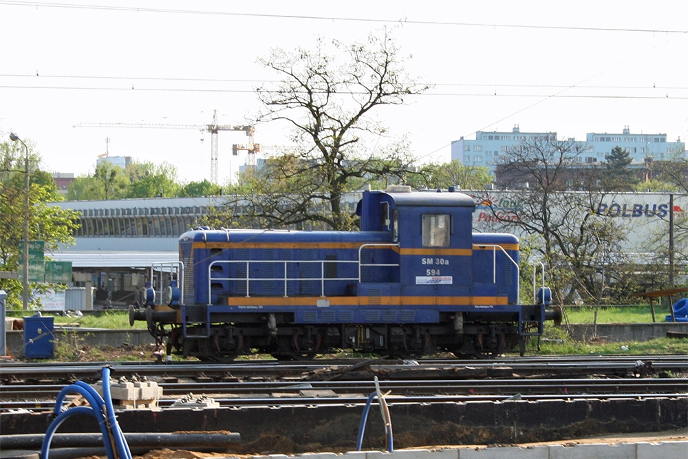 SM 30a 594 in Wroclaw Glowny (23.04.2011)