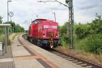 203 658 am Haltepunkt Buna-Werke (06.07.2010)