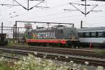 Hectorrail 241.002 abgestellt in Padborg (23.07.2011)
