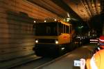 Baufahrzeuge/281752/gkw-306-der-bahnbaugruppe-im-leipziger GKW 306 der BahnbauGruppe im Leipziger Citytunnel bei einer der ersten Publikumsfahrten (28.07.2012)