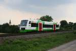 VT 306 der Saale-Elster-Bahn Lz Richtung Leipzig (Draschwitz, 27.07.2012)