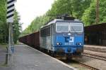 363 501 mit einem Gz in Richtung Kolin (Praha-Klanovice, 25.05.2013)
