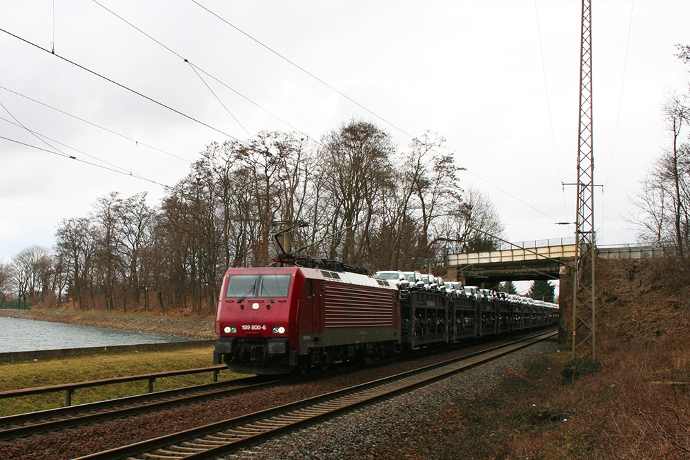 189 800 mit Gz in Richtung Leipzig (Niederwartha, 11.03.2012)