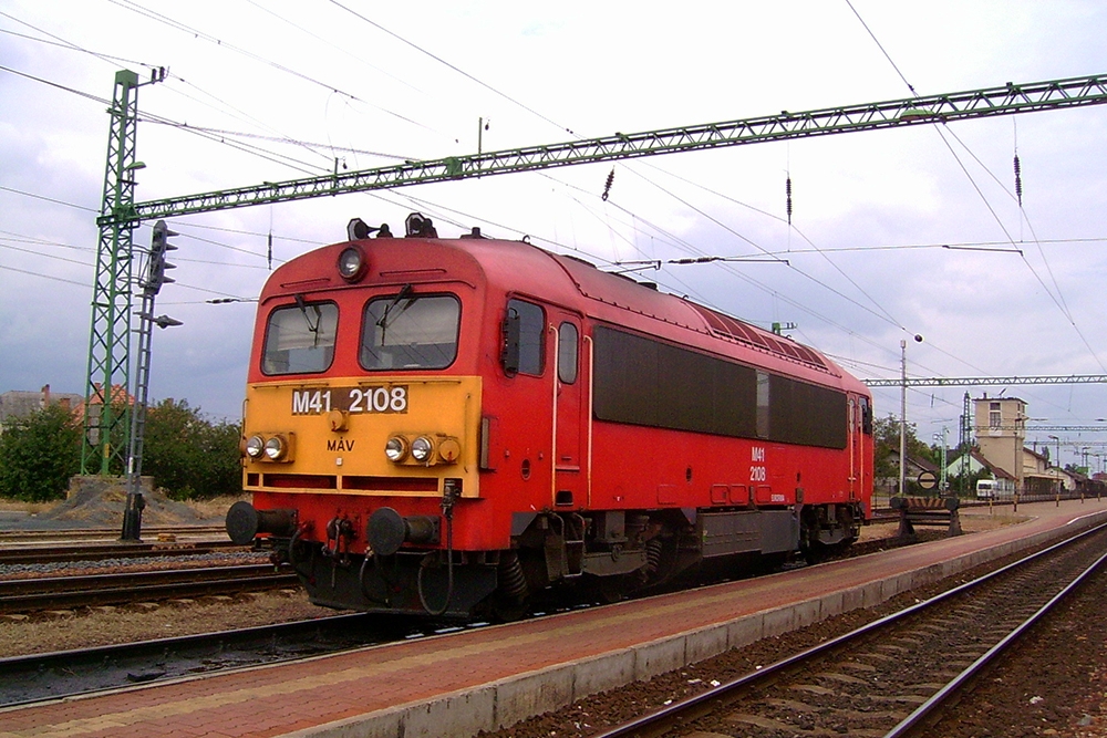 M41 2108 abgestellt in Csorna (07.08.2005)