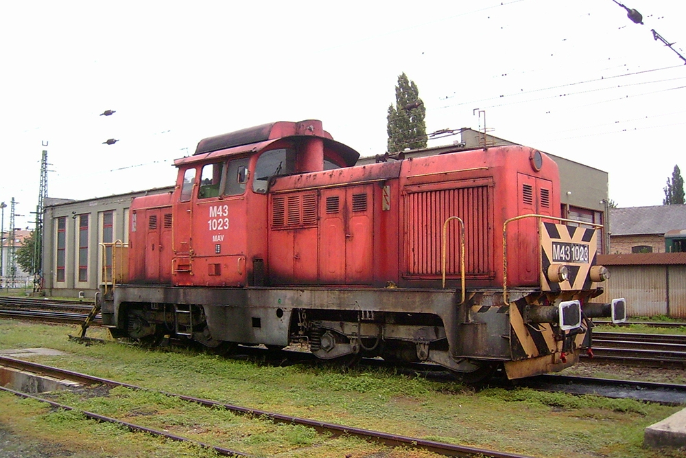 M43 1023 abgestellt in Csorna (07.08.2005)
