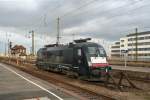 „Bosporus-Sprinter“ ES 64 U2-061 abgestellt in Leipzig Hbf. (25.02.2012)