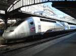 TGV POS 4402, die Einheit mit den 2 TGV-Triebk�pfen, die auf der LGV Est Europ�enne 574,8 km/h.