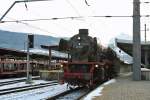 41 018 der Dampflok-Gesellschaft Mnchen e.V. in Innsbruck Hbf. (18.12.2011)