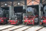 O&K 7685/1919 und 41 073 im Sddeutschen Eisenbahnmuseum Heilbronn (22.07.2012)